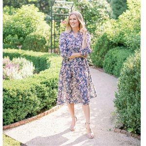 Beverly Drive floral dress day gown size XS